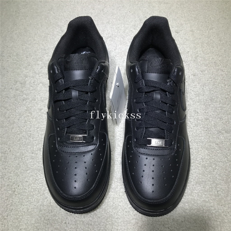 Nike Air Force 1 Low Top All Black